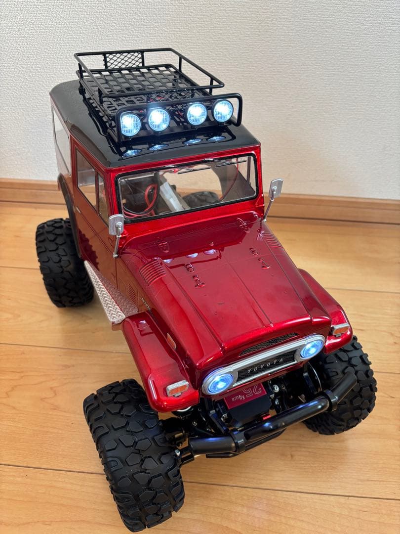 新品！4WS！防水！】タミヤ CR-01 トヨタ ランクル40 フルセット