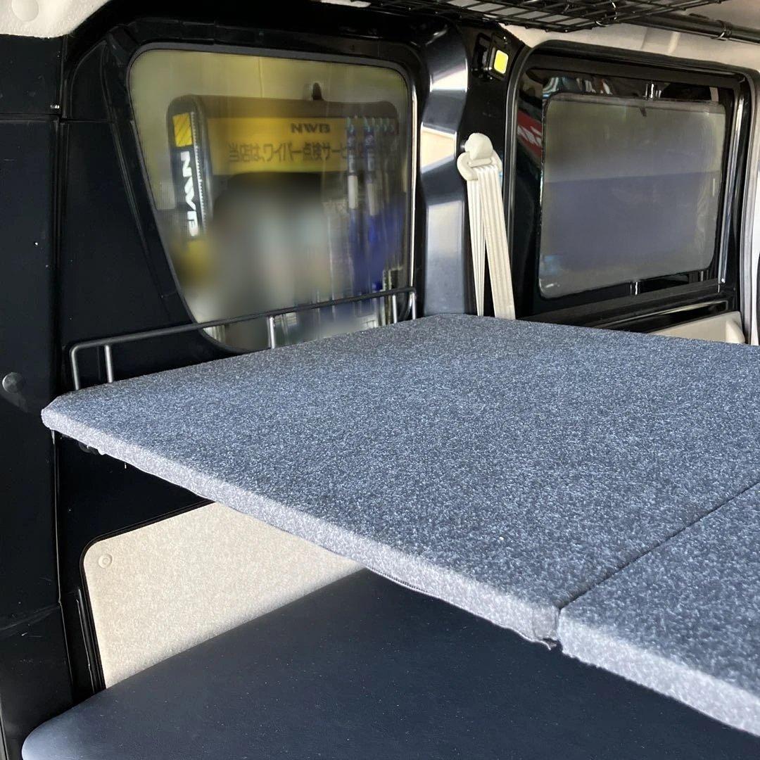 エブリィ DA17V専用 MGR 棚キット ブラックパンチカーペット日本製