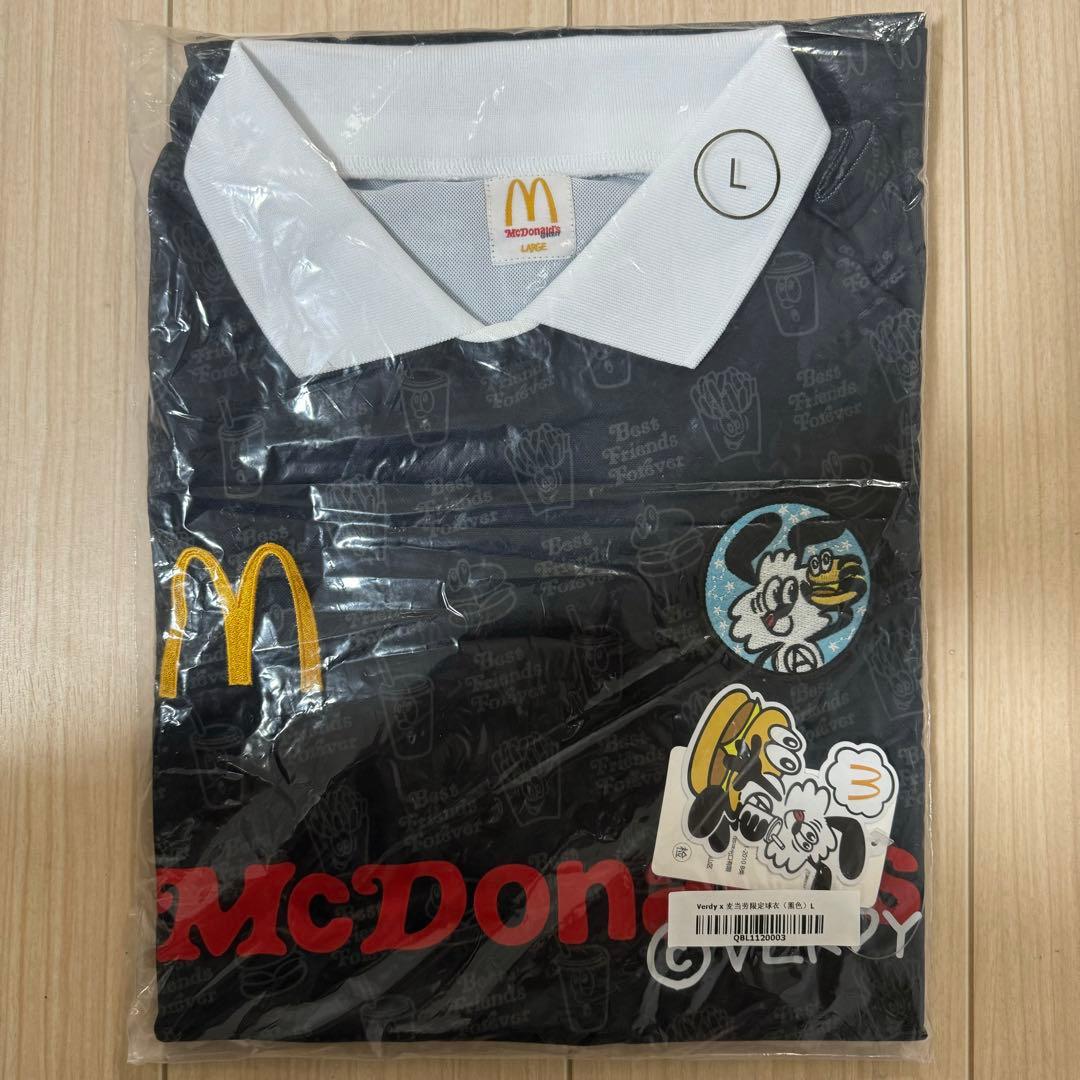 Lサイズ VERDY McDonald マクドナルド シャツ VICK 海外限定