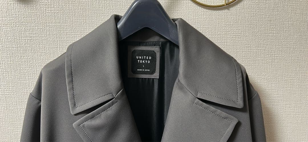 UNITED UNITED TOKYO タイロッケンコート グレー サイズ1 TOKYO タイ
