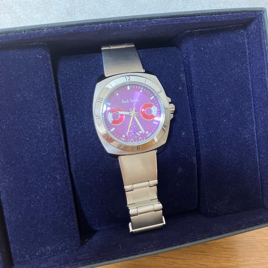 Paul Smith ポールスミス ファイナルアイズ 腕時計 クロノグラフ 紫 楽天市場】【ウォッチ】Paul Smith ポール スミス ニューファイナル