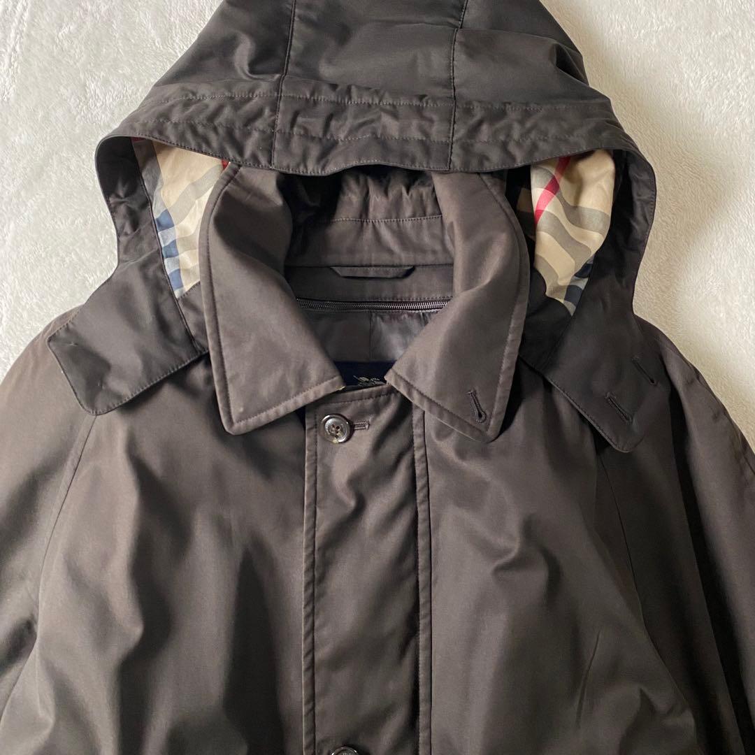 3way バーバリーズ 中綿ライナー フード取り外し モッズ 紺ノバ