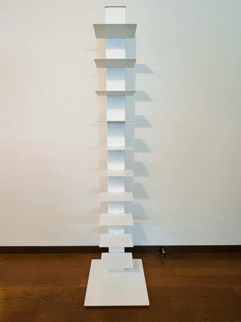 美品! 希少! シンテシ SINTES サピエンスブックタワー10段 ホワイト