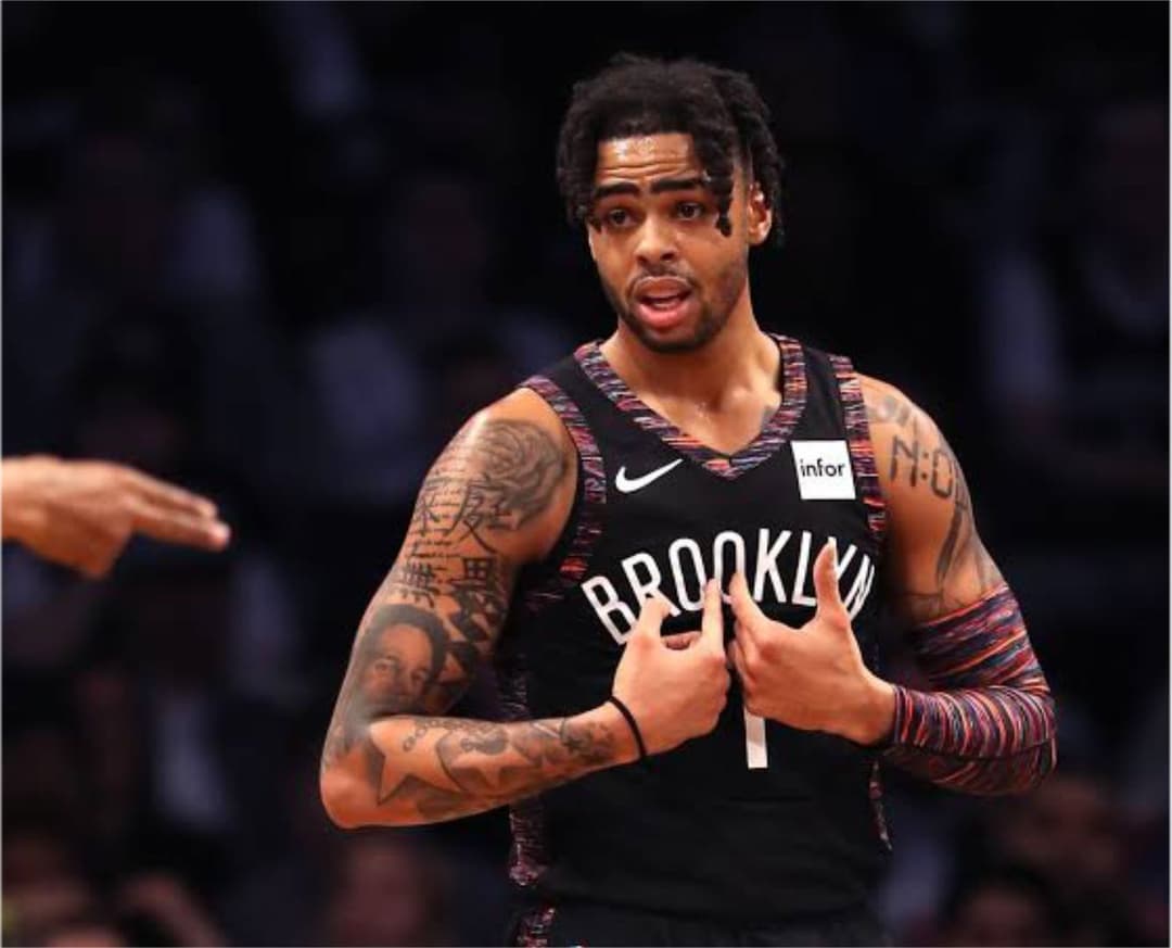 ディアンジェロ ラッセル NBA ユニフォーム ブルックリン ネッツ