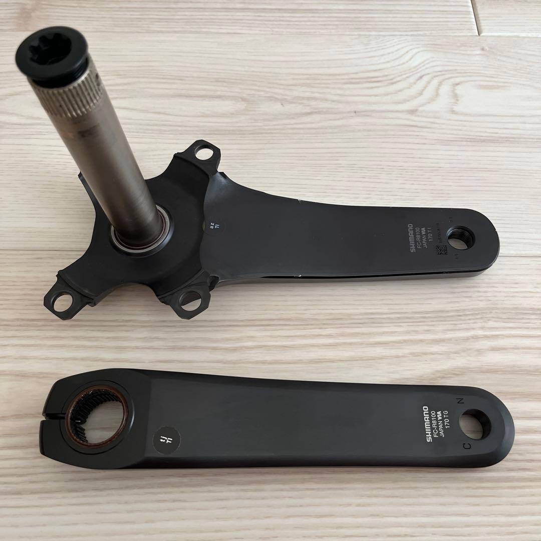 SHIMANO FC-R8100 クランクアーム 170mm ブラック