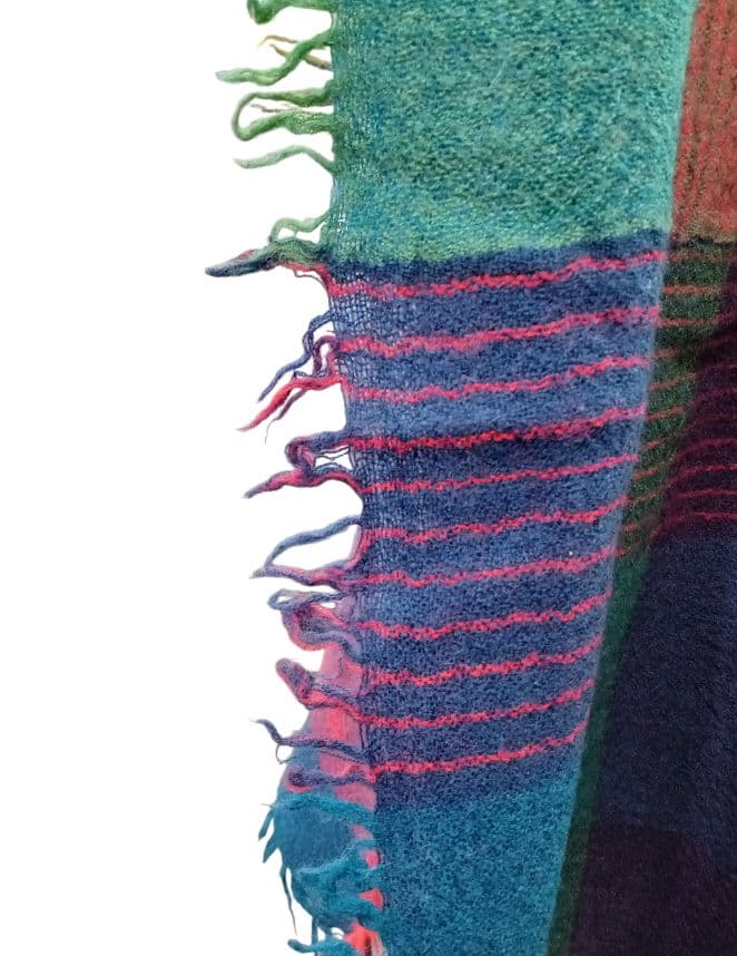 ヨーガンレール ブランケット ストール ショール ひざ掛け 毛100%