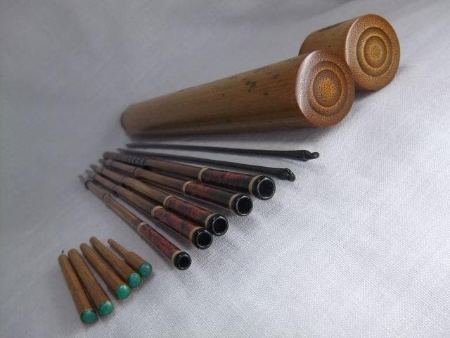 和竿 タナゴ竿 矢竹古竹 95