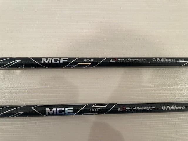 フジクラMCF 60-R シャフト 5W&7W用2本セット スリーブ無し - メルカリ