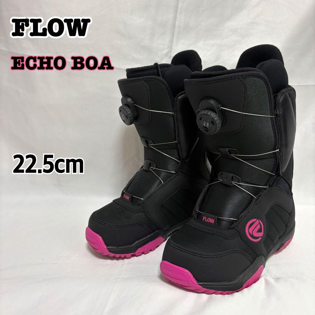 ◎美品 FLOW ECHO BOA スノーボードブーツ 22.5 FLOW（ブーツ）のフリマアイテム一覧