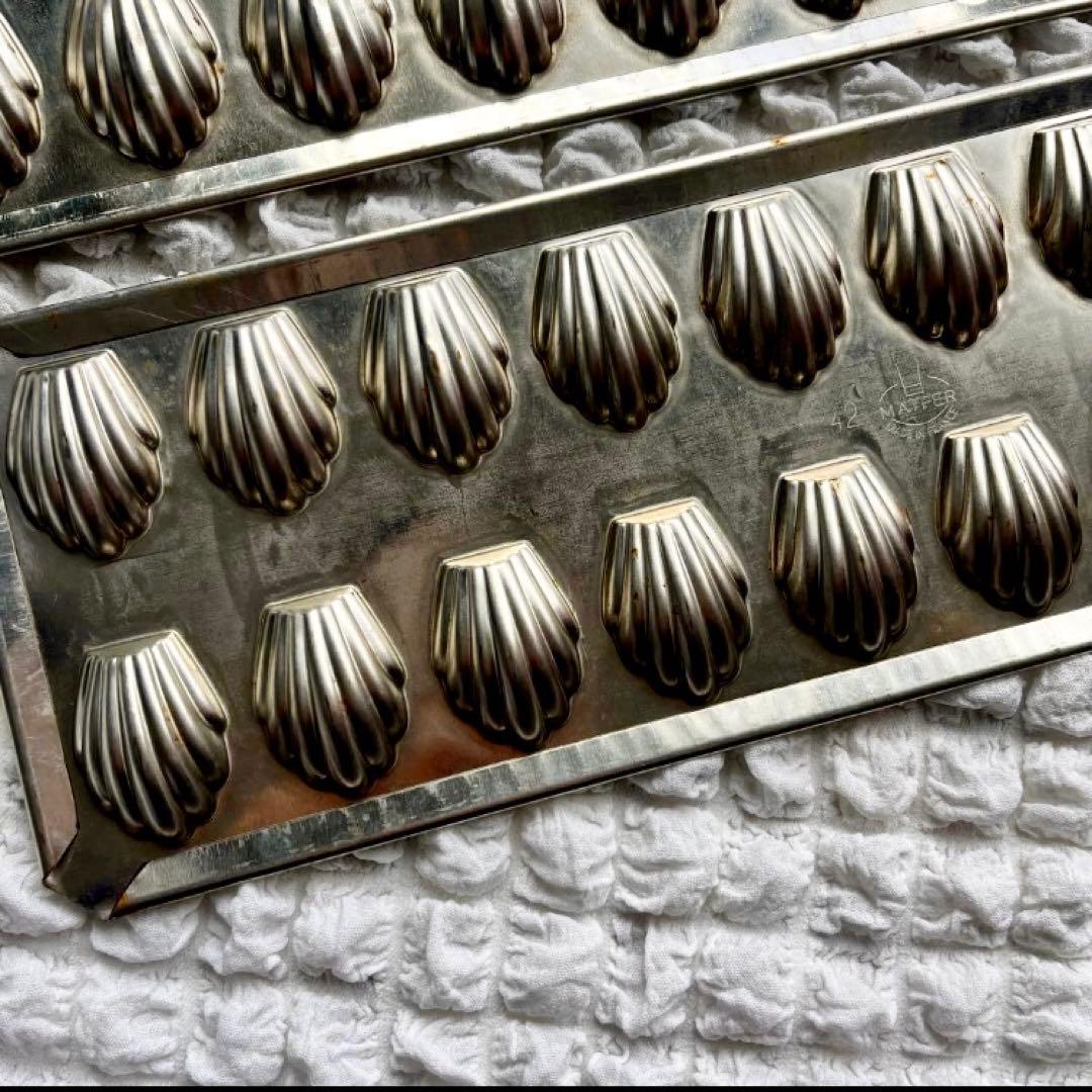 MATFER マドレーヌ型 39.5cm×12.5cm フランス製