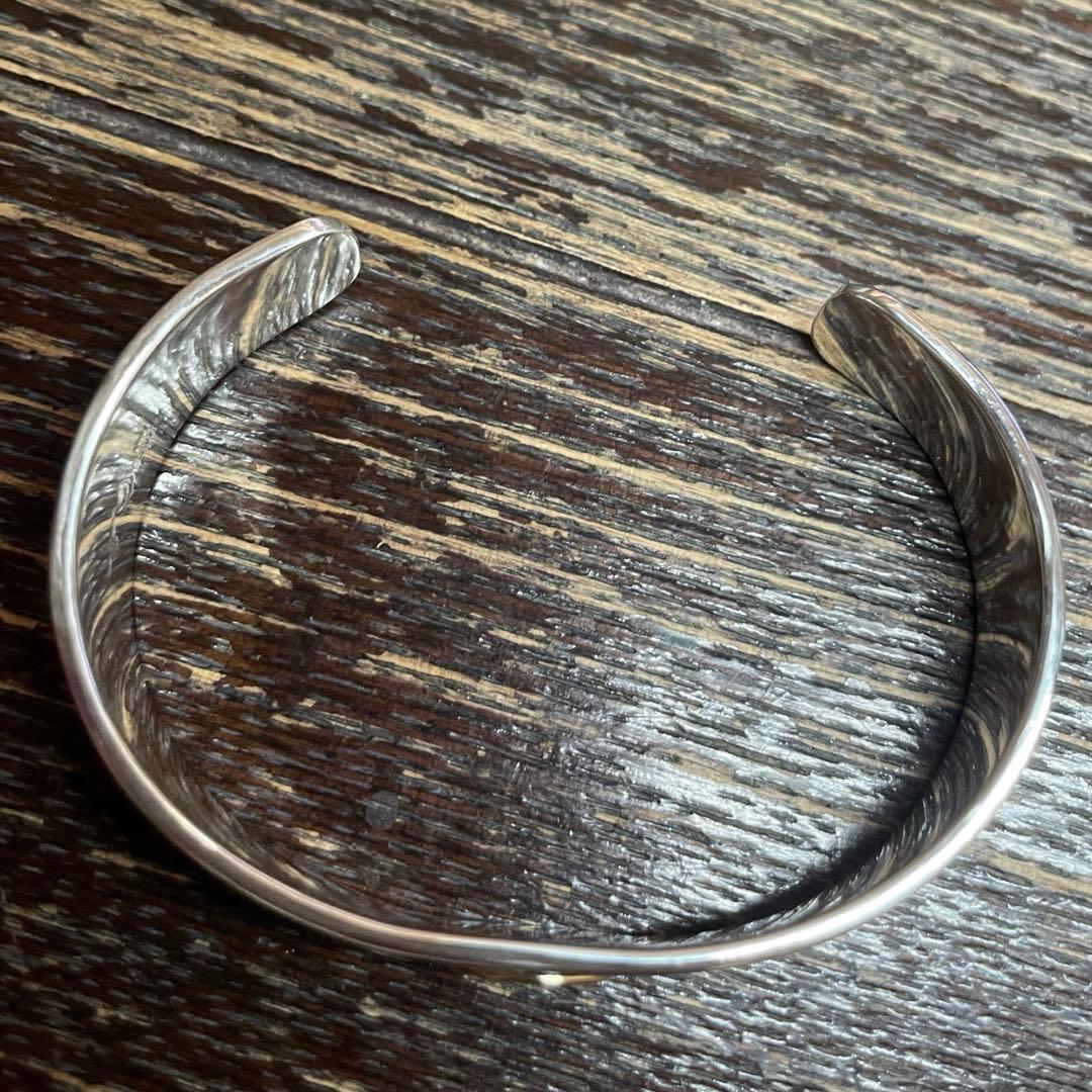 タディ&キング 平打ち バングル k18 ロングホーン S メンズ レディース