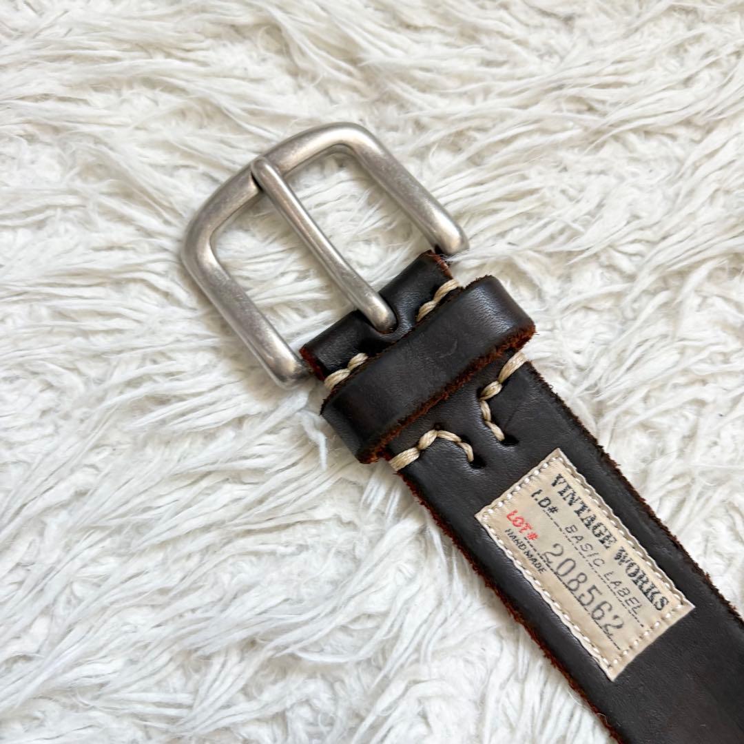 Vintage Works DH5736 Leather belt 5Hole - メルカリ