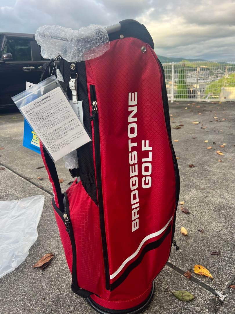 定価29000程⚡️たった1.9kg⚡️新品⚡️BRIDGESTONE ゴルフバッグ 定価29000程⚡️たった1.9kg⚡️新品⚡️BRIDGESTONE ゴルフバッグ