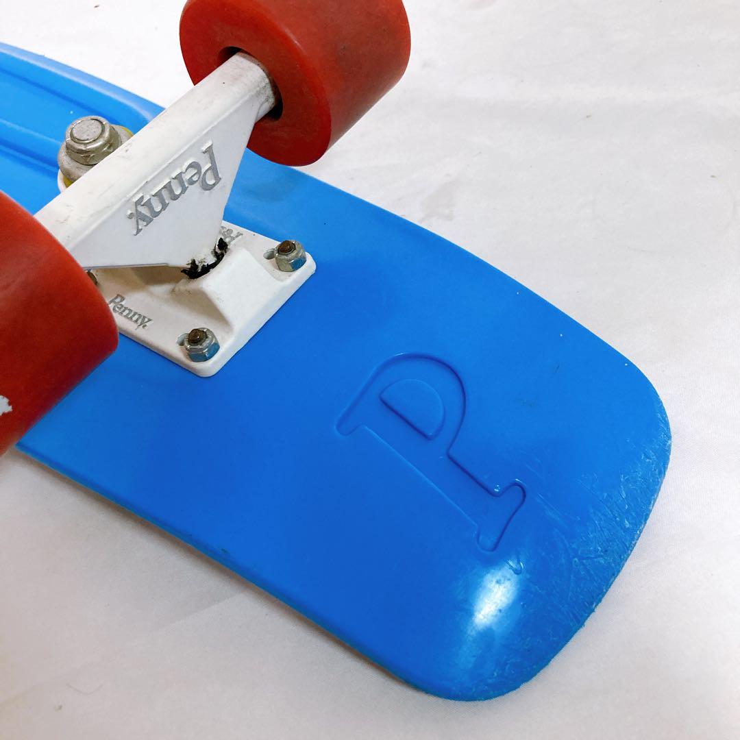 美品 Penny ペニー 27インチ ブルー 青 スケートボード スケボー