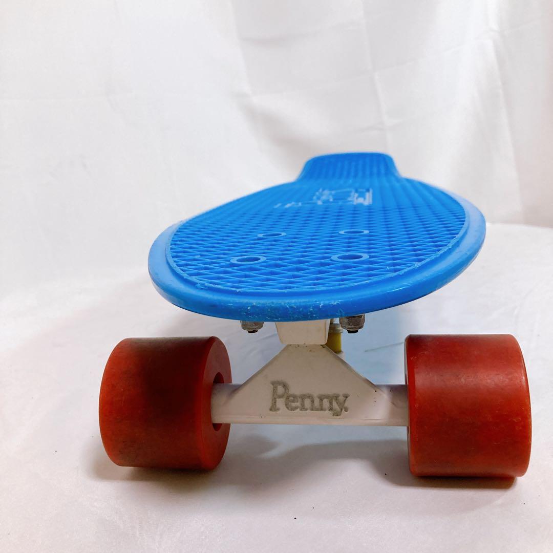 美品 Penny ペニー 27インチ ブルー 青 スケートボード スケボー