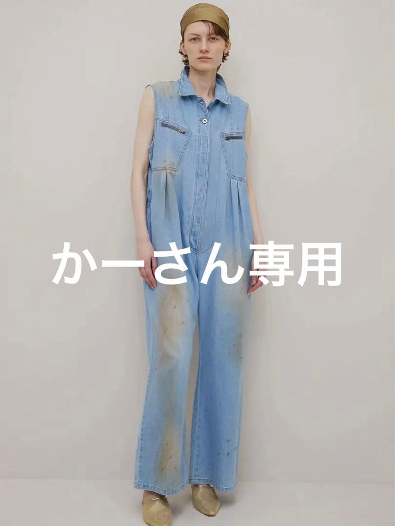 サロペット・オーバーオール・オールインワン MEDI GRUNGE DENIM WIDE ROMPERS MEDI GRUNGE DENIM WIDE ROMPERS