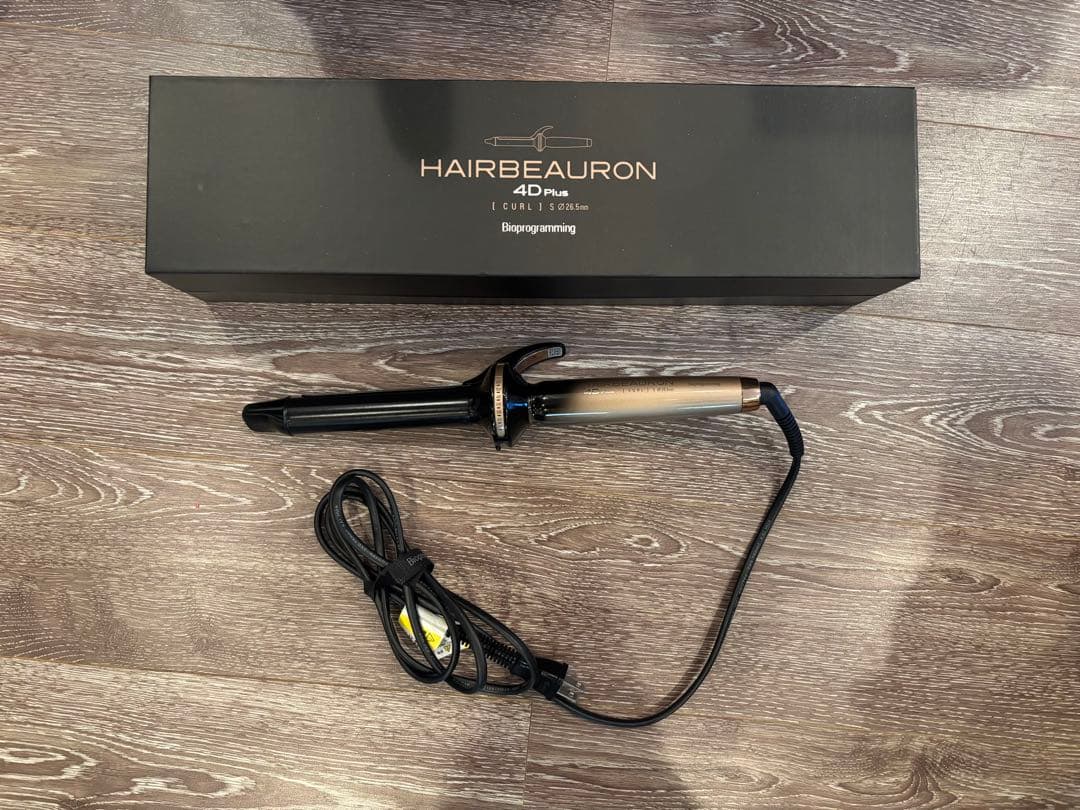 新品未使用】ReFa ブラック カールヘアアイロン 38mm