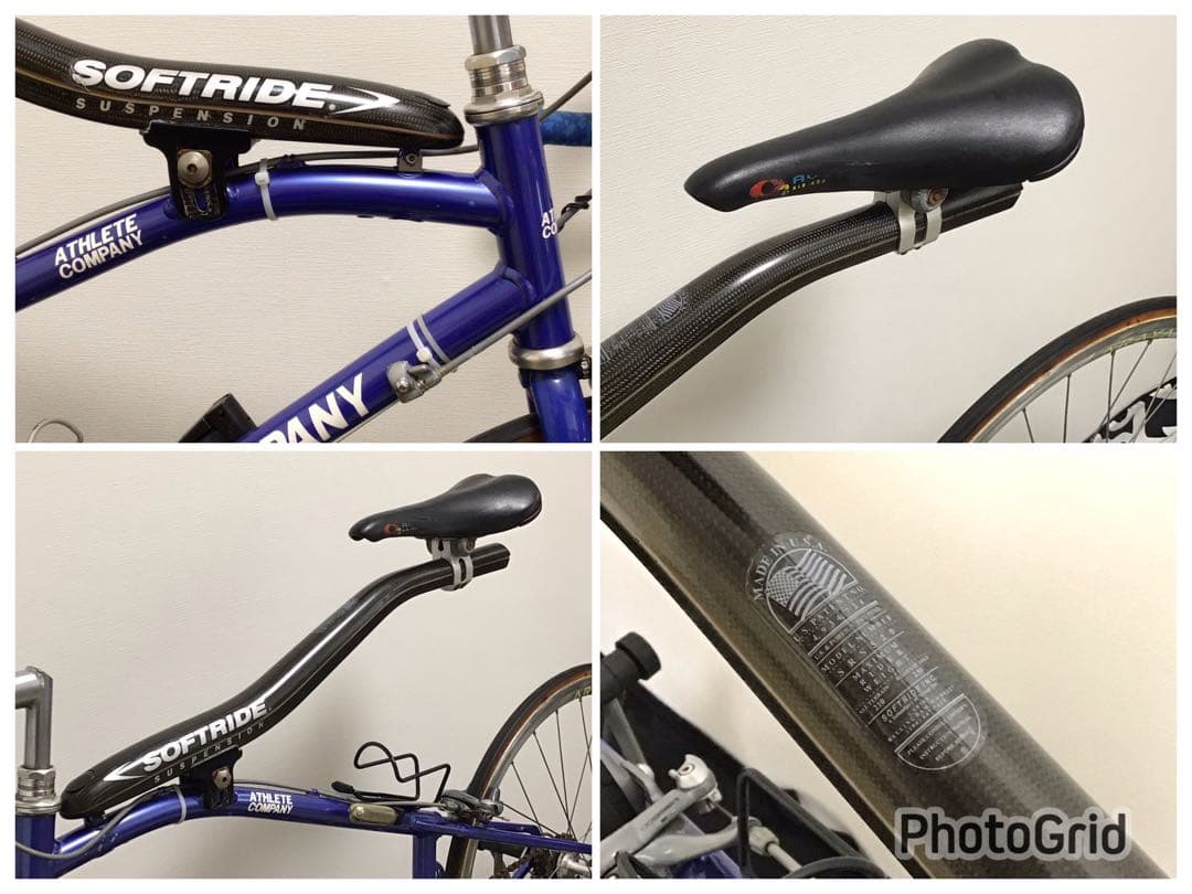 90年代当時物 トライアスリート 選手支給品 ロードバイク レース使用