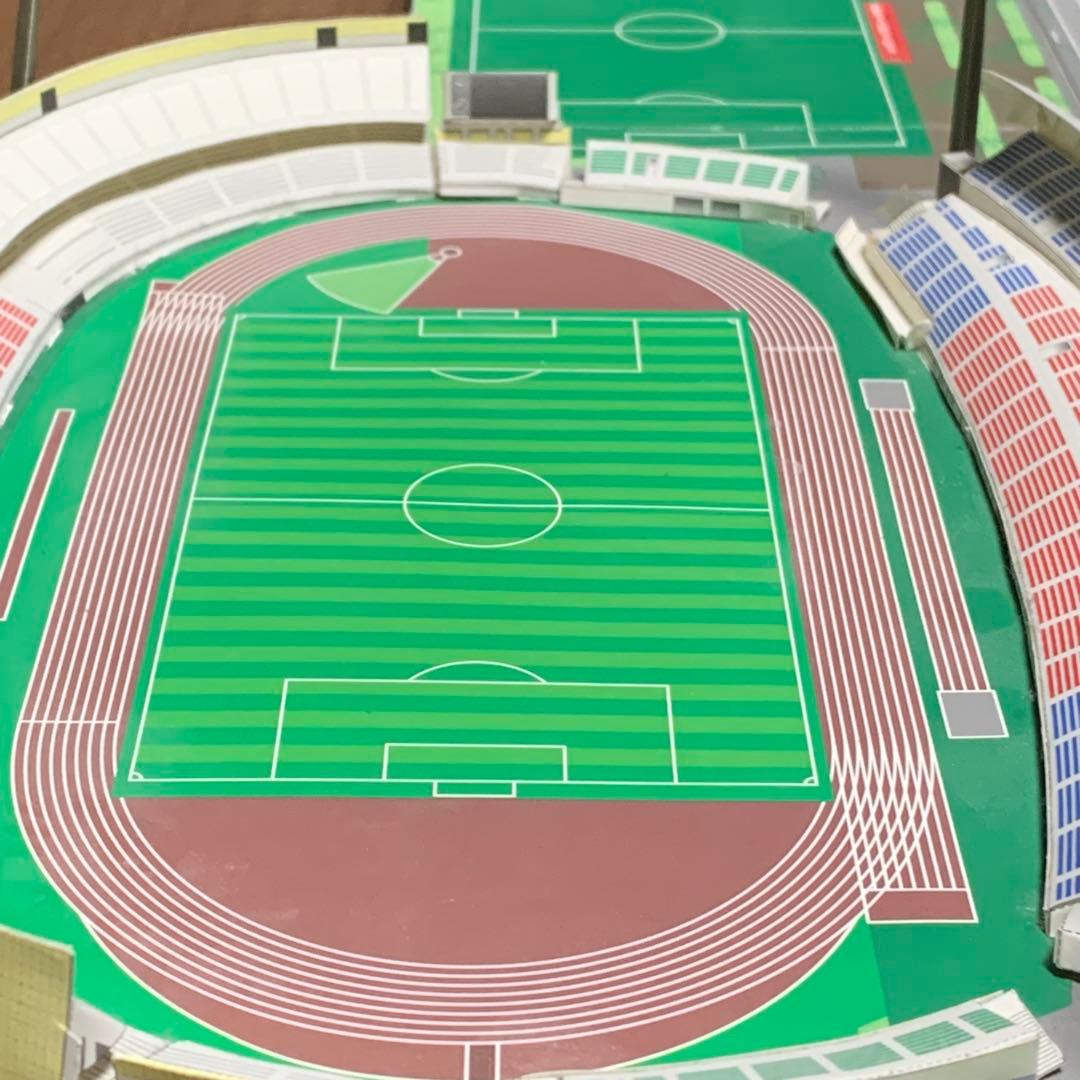 浦和駒場スタジアム ペーパークラフト 模型