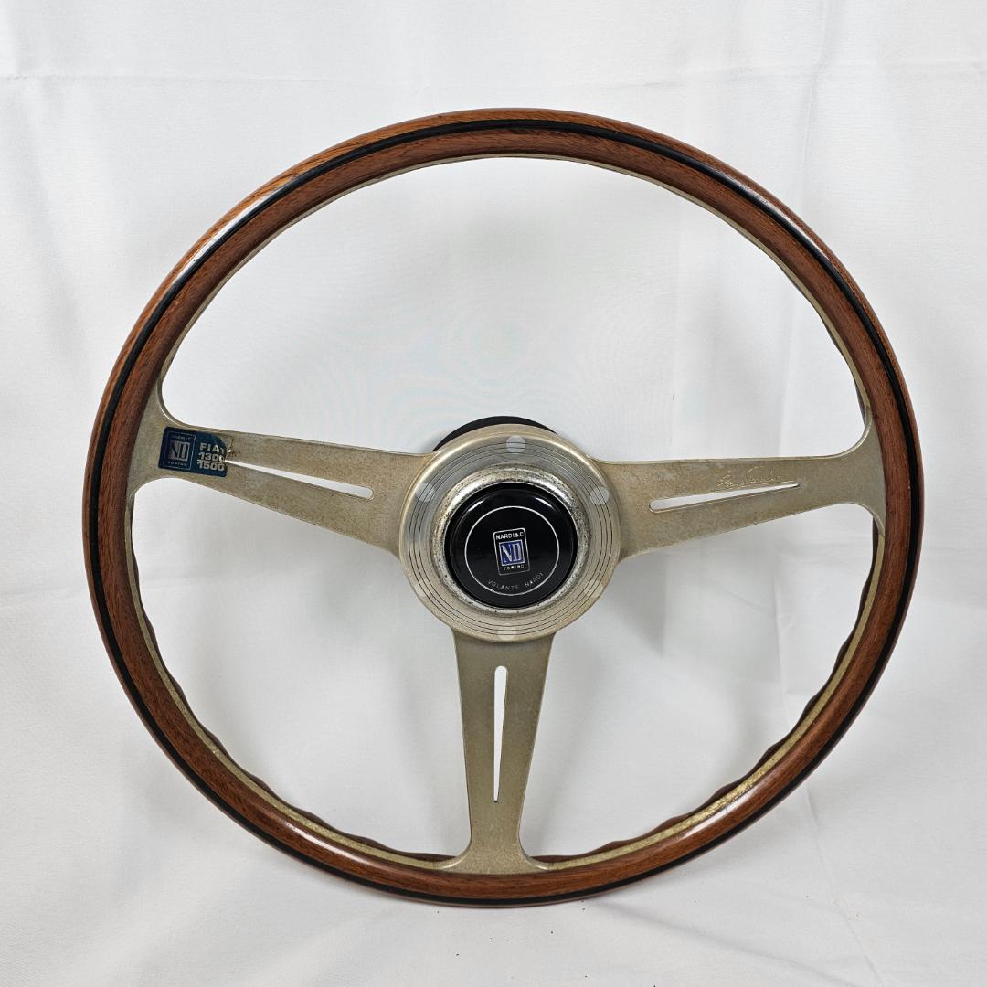 【希少レトロ】ナルディ　ウッドステアリング+おまけノーブランドウッドシフトノブ 希少レトロ】ナルディ ウッドステアリング+おまけノーブランドウッド