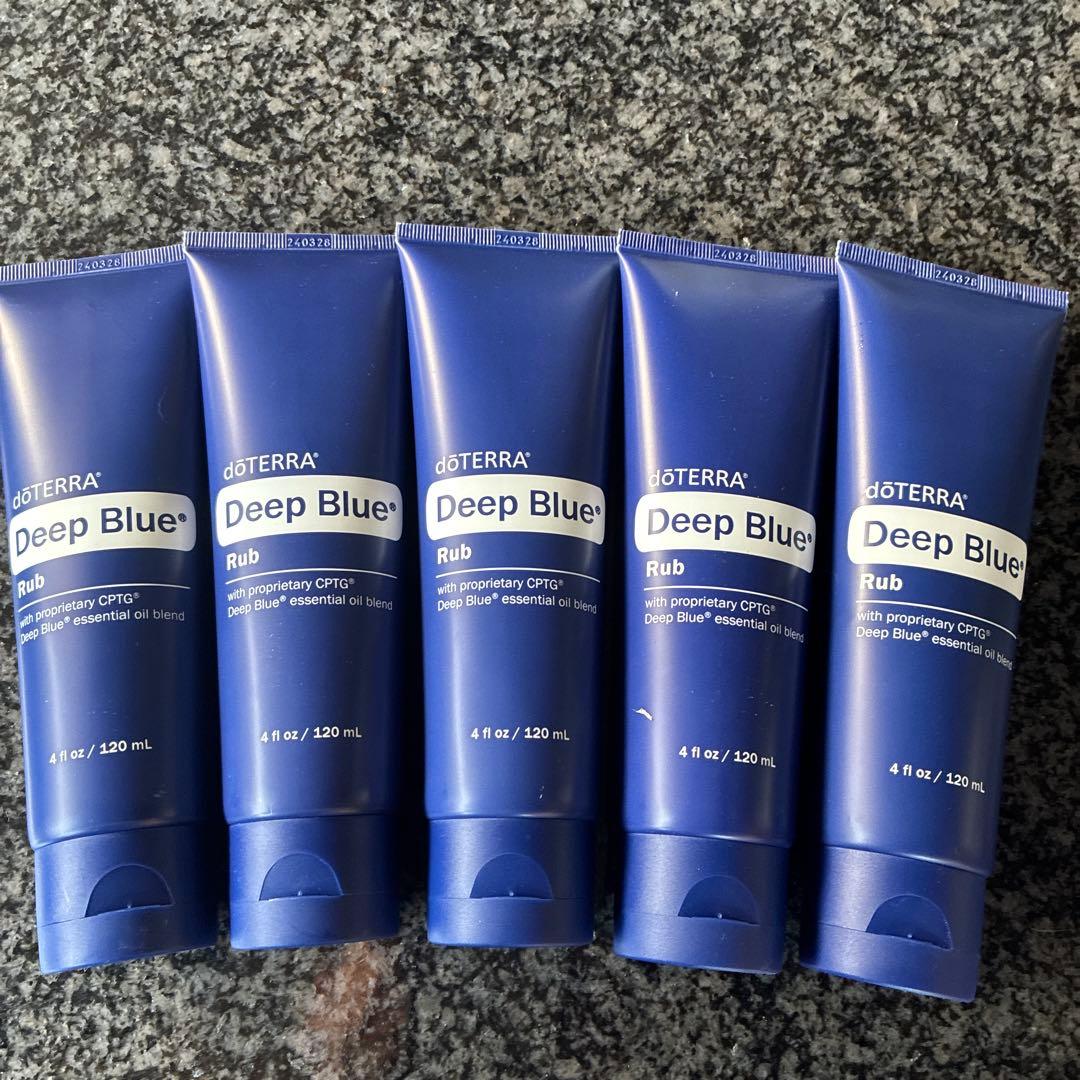 新品未使用 doTERRA deep blueドテラ　ディープブルー　5本セット Deep Blue 5 ml – Good Health Herbs