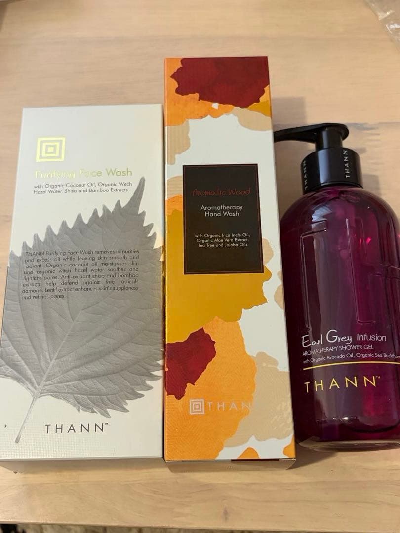 THANN エクスフォリエイティング 洗顔 ハンドソープ シャワージェル セット シャワージェル AW リフィル 500ml | THANN