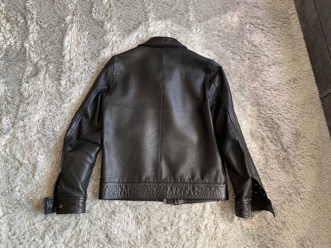 大特価‼️ ワコマリア シングルライダース レザー ドット柄 水玉 leather