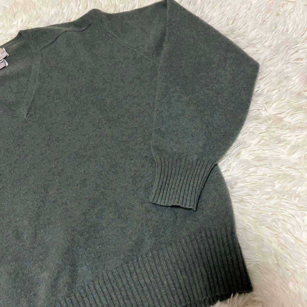 極美品】 90s カシミヤ100% Vネックニット スコットランド製 - メルカリ