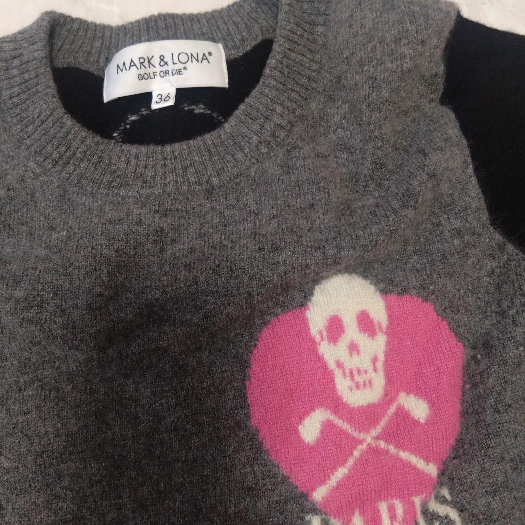MARK & LONA スカルデザイン セーター 36