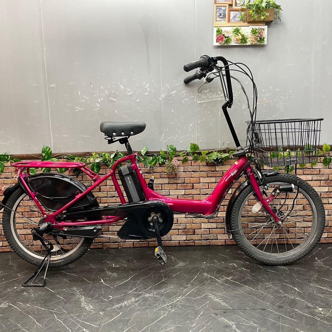 97】電動自転車 YAMAHA PAS Kiss ピンク 20インチ - メルカリ