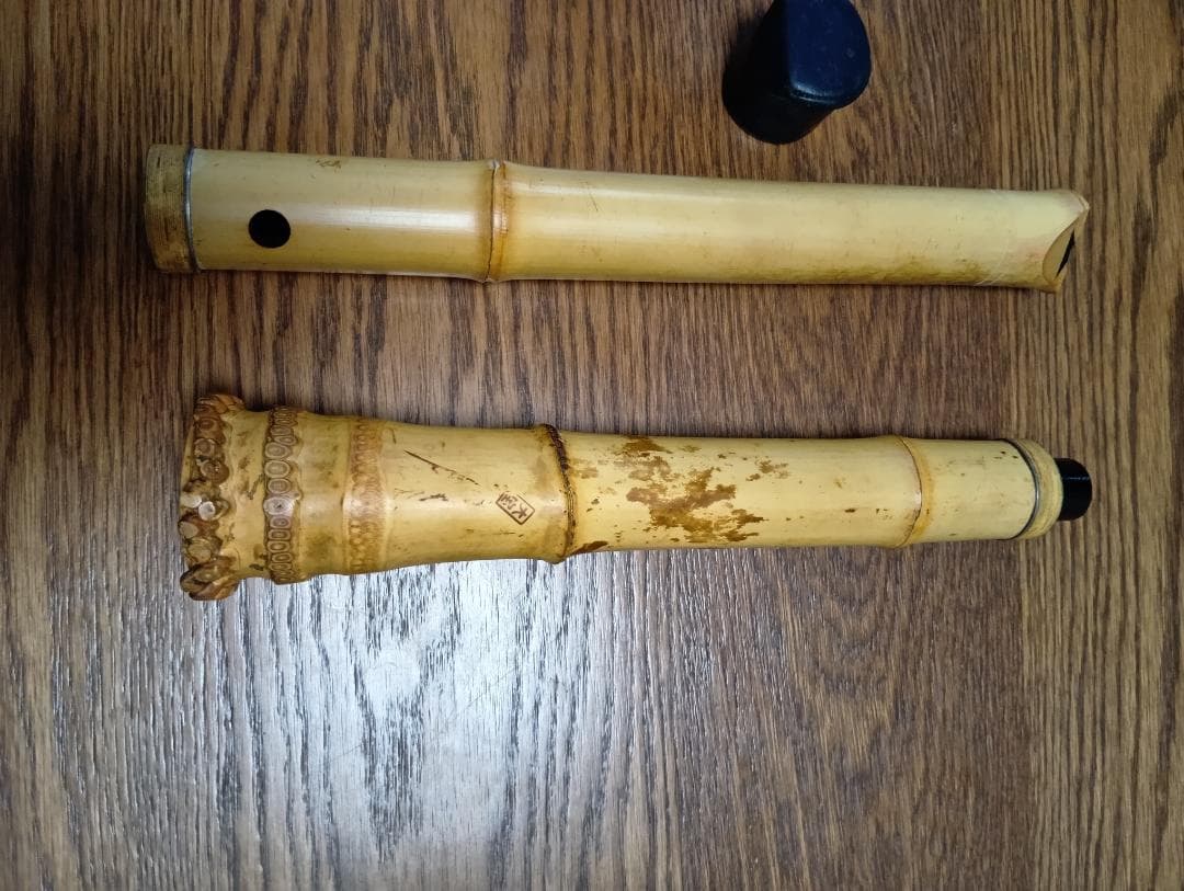 琴古流 尺八】大宝銘 収納袋付属 長さ約62㎝