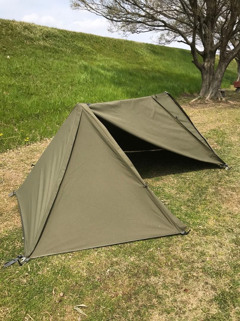 取説付き《フランス軍幕パップテント仕様》二股フレームキット⭐︎らくらく設営⭐︎