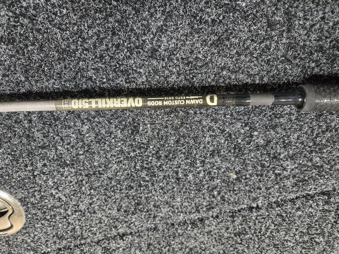 DAWN CUSTOM RODS OVERKILL 510 バスロッド