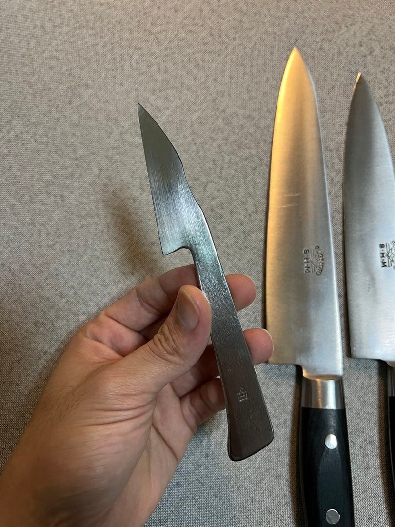 杉本SHM牛刀2本と界孝行1本白鋼製Sugimoto shm - メルカリ