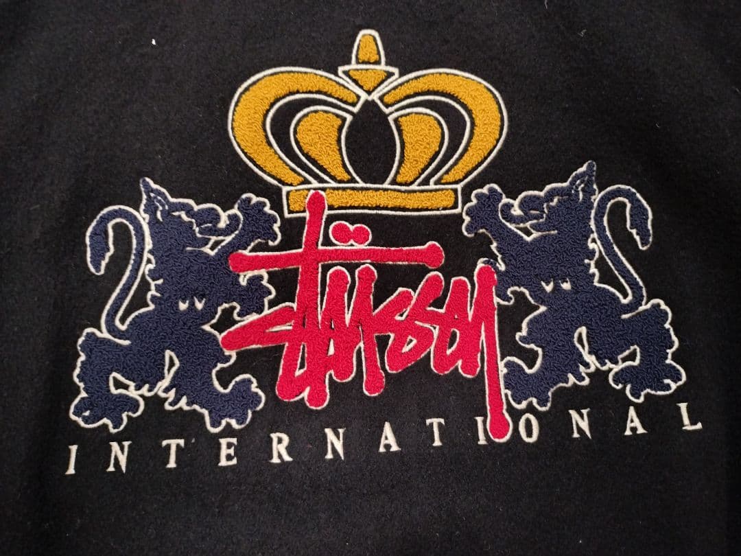 90s OLD STUSSY オールドステューシー VINTAGE スタジャン