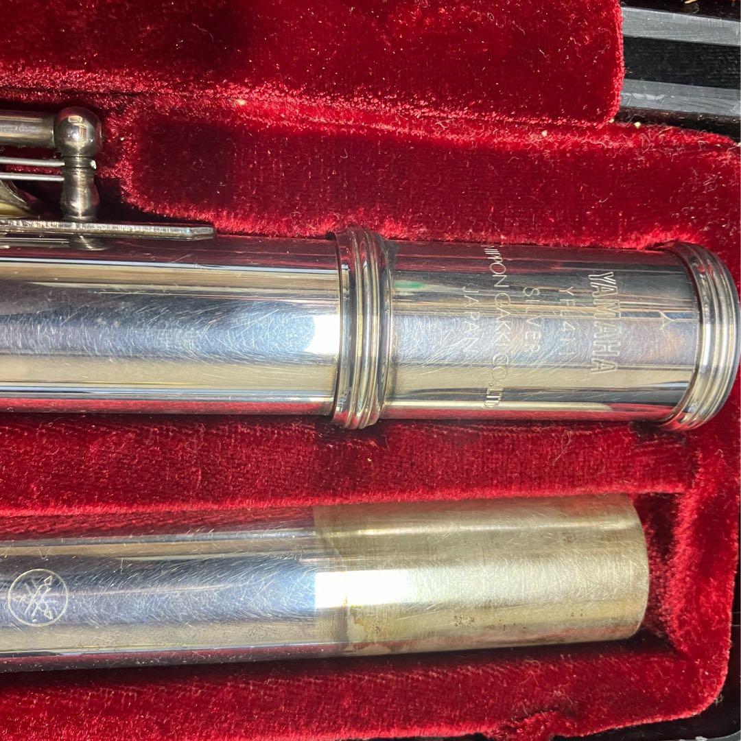 YAMAHA ヤマハ フルート YFL411 銀製 日本製 貴金属商品 絶版品 YAMAHA