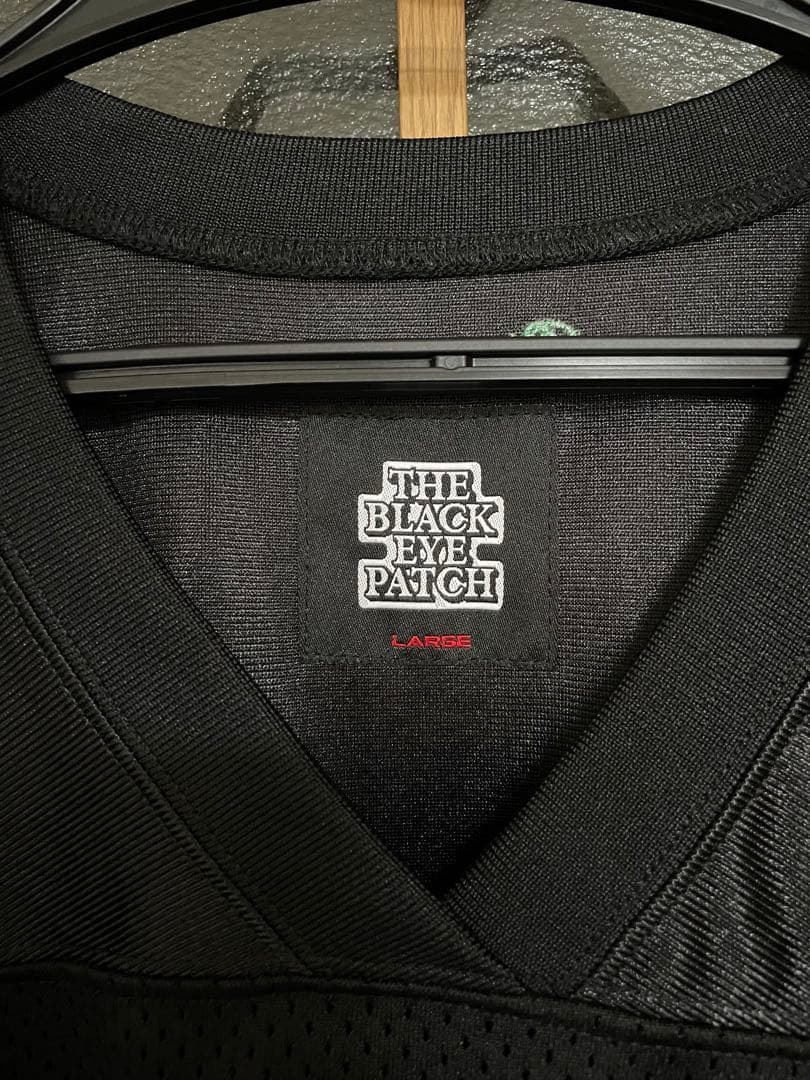 black eye patch DOLLAR ホッケーシャツ L
