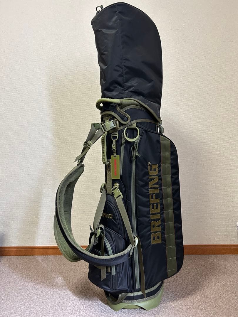 BRIEFING キャディーバッグBRG233D30 BRIEFING（ブリーフィング） ゴルフ/キャディバッグ/ブラック メンズ
