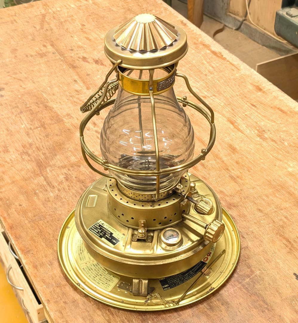 ニッセン lS-3 石油ストーブ 日本船燈（ニッセン）ゴールドフレーム フリージアストーブ IS-3 -