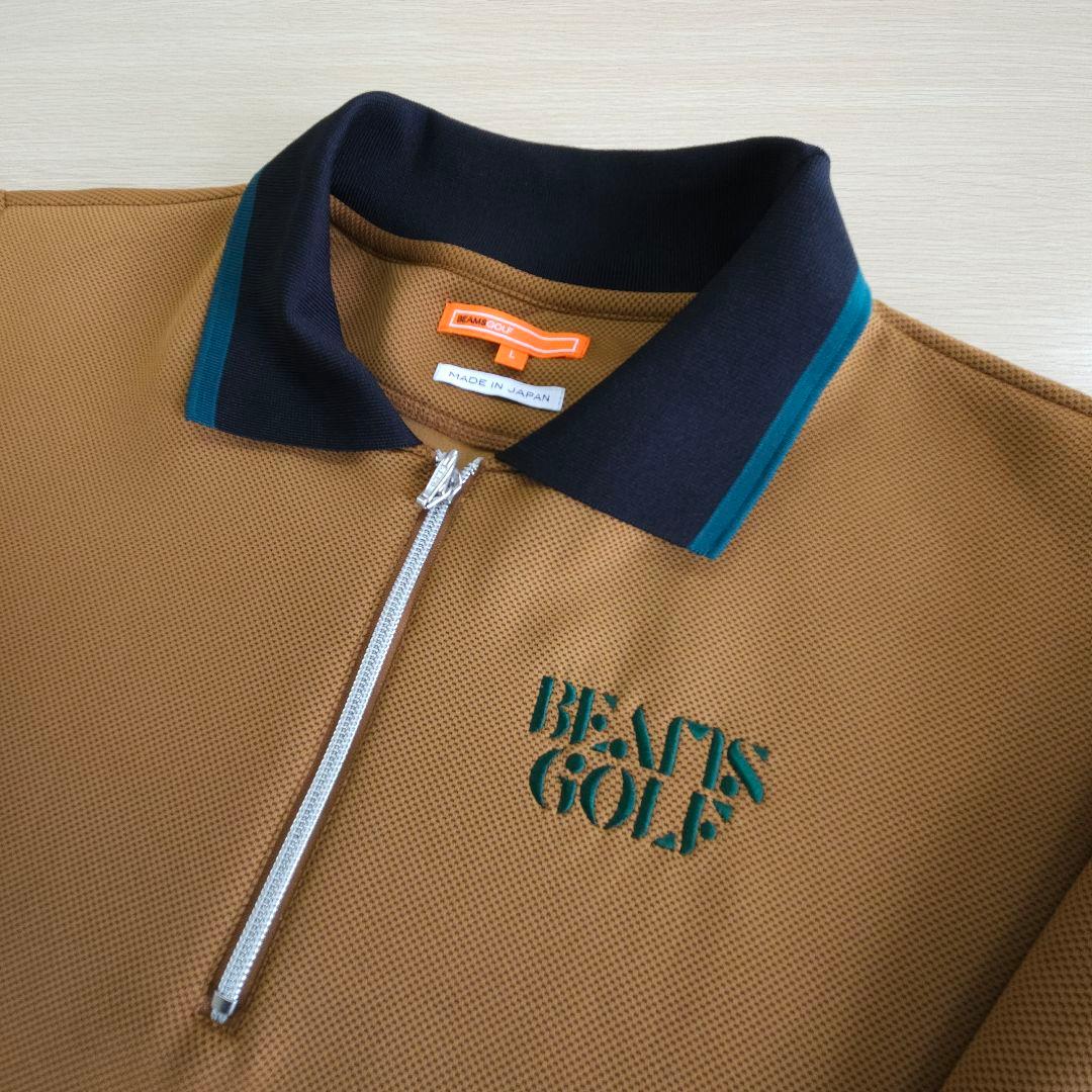 6. BEAMS GOLF ハーフジップ プルオーバー
