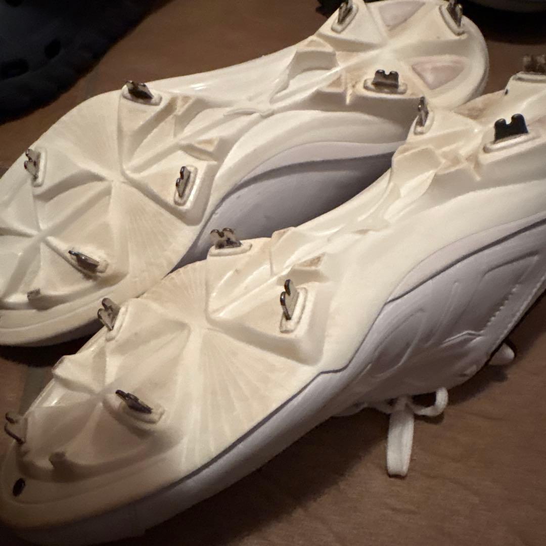 Mizuno ホワイト　スパイク 27.0cm 野球　ミズノ