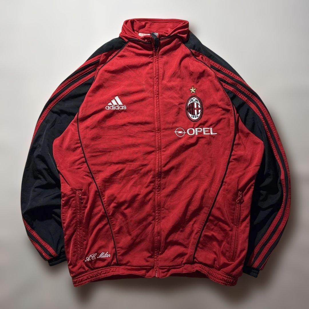 05-06 adidas ACミラン サッカー トラックジャケット ジャージ L