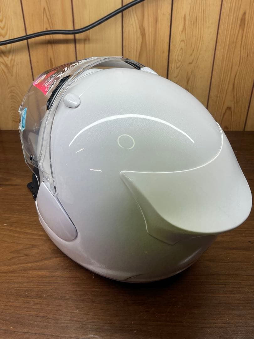 【美品】Araiアライ アストロGX グラスホワイト　59.60cm　Ｌサイズ