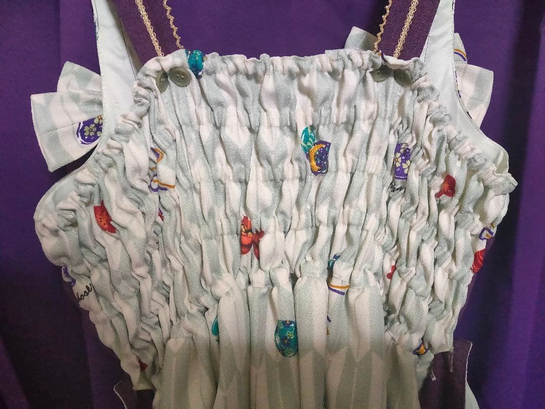 メタモルフォーゼ morphose 春告げ鳥の恋うらら プリーツ JSK