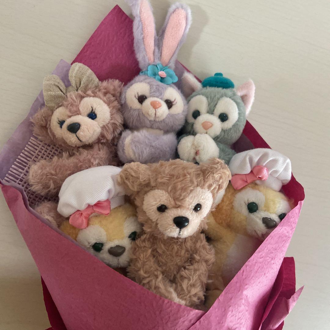 香港ディズニー ダッフィー花束 - メルカリ