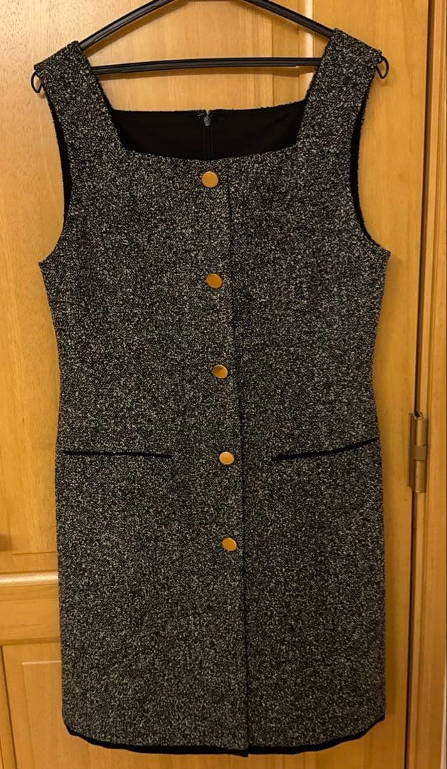 Apuweiser-riche スクエアネックミニジャンスカ M