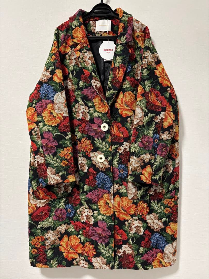 新品 新作 MANANA SUERTE ゴブランチェスターコート - メルカリ
