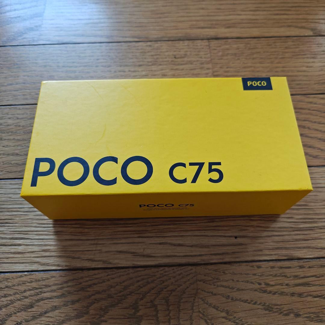 POCO C75 Gold 6GB RAM 128GB ROM SIMフリー