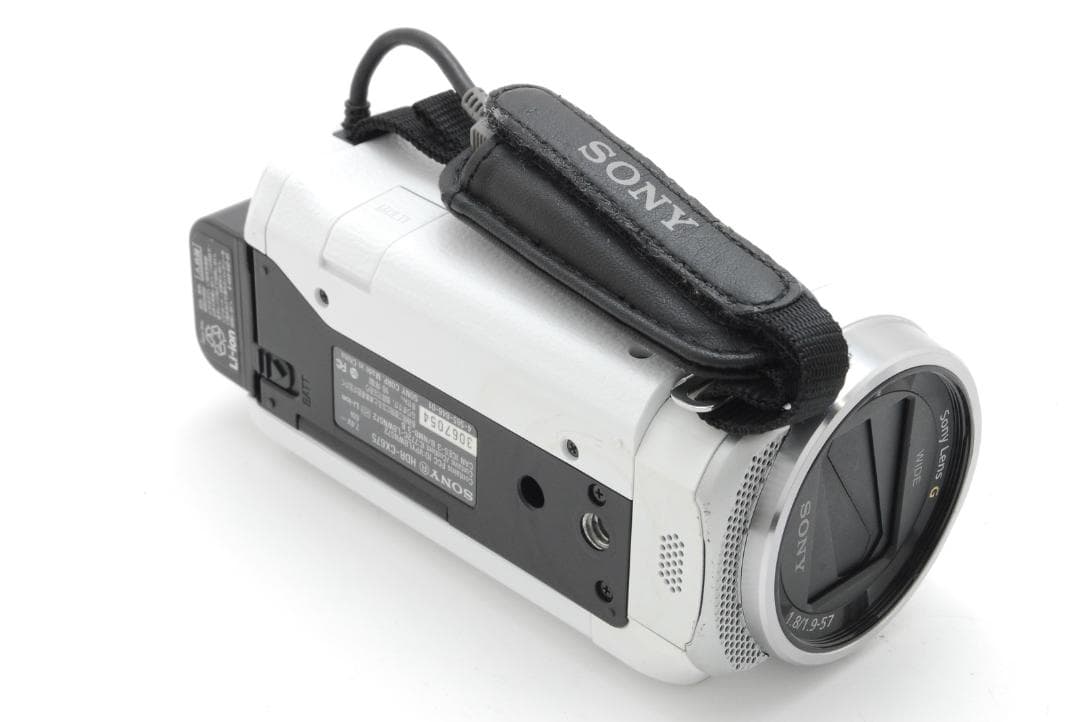 箱付き】ソニー SONY HDR-CX675 ホワイト - メルカリ