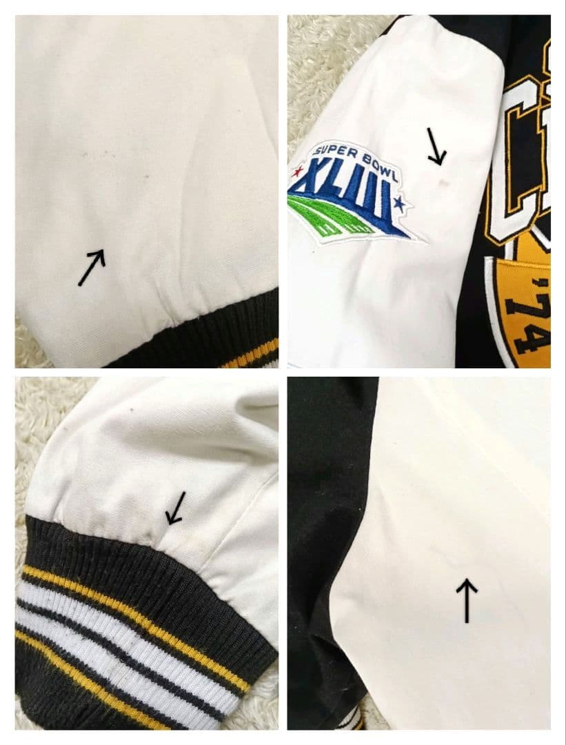 ♢年内価格♢NFL Steelers Championsスタジャン バーシティ | 激安通販